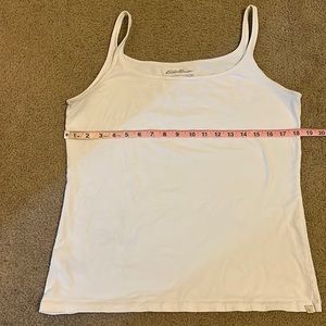 Eddie Bauer White Layering Tank